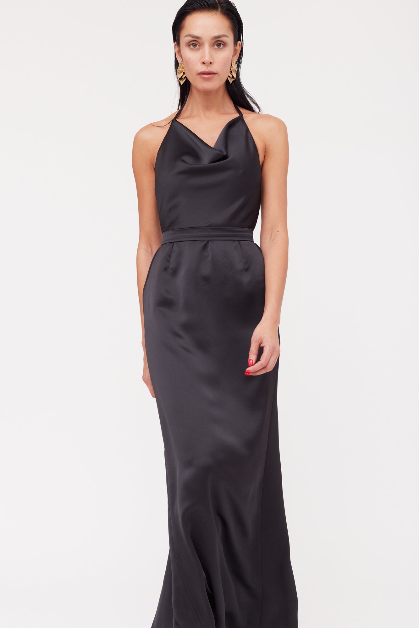Entire Studios Women's Cavalier Wool Dress Black