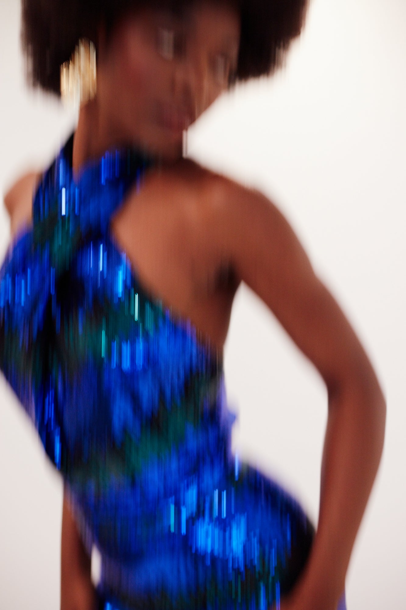 Green&Blue Sequin Evening Maxi Dress ALTA | UNDRESS Green&Blue Sequin Evening Maxi Dress ALTA | UNDRESS