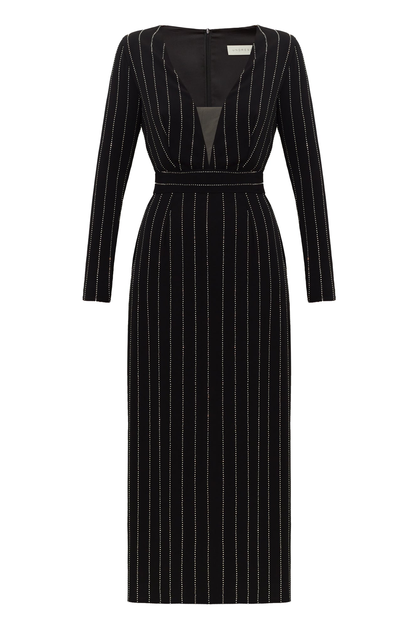 black rhinestone  dress