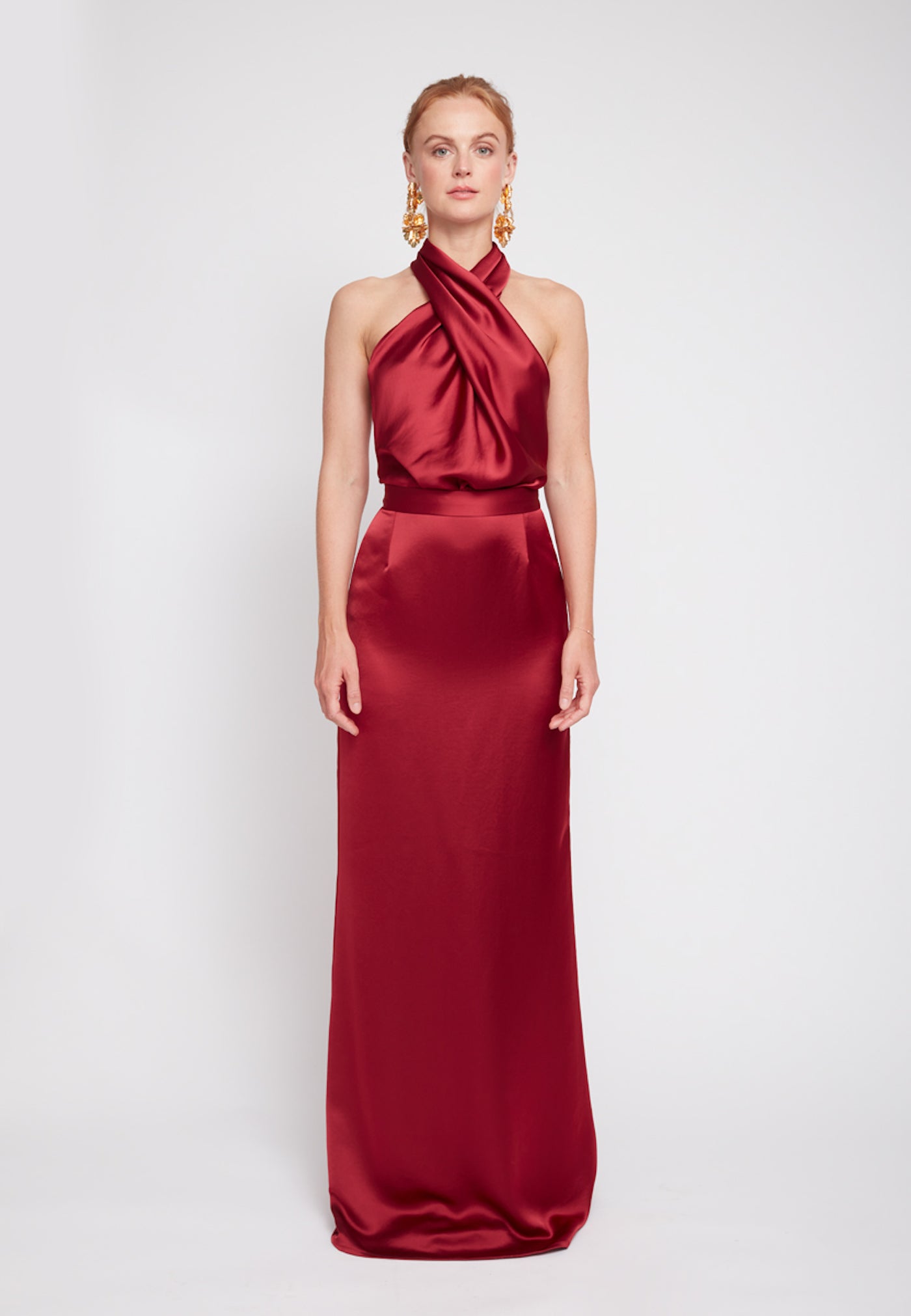 Formal Red Maxi Dress