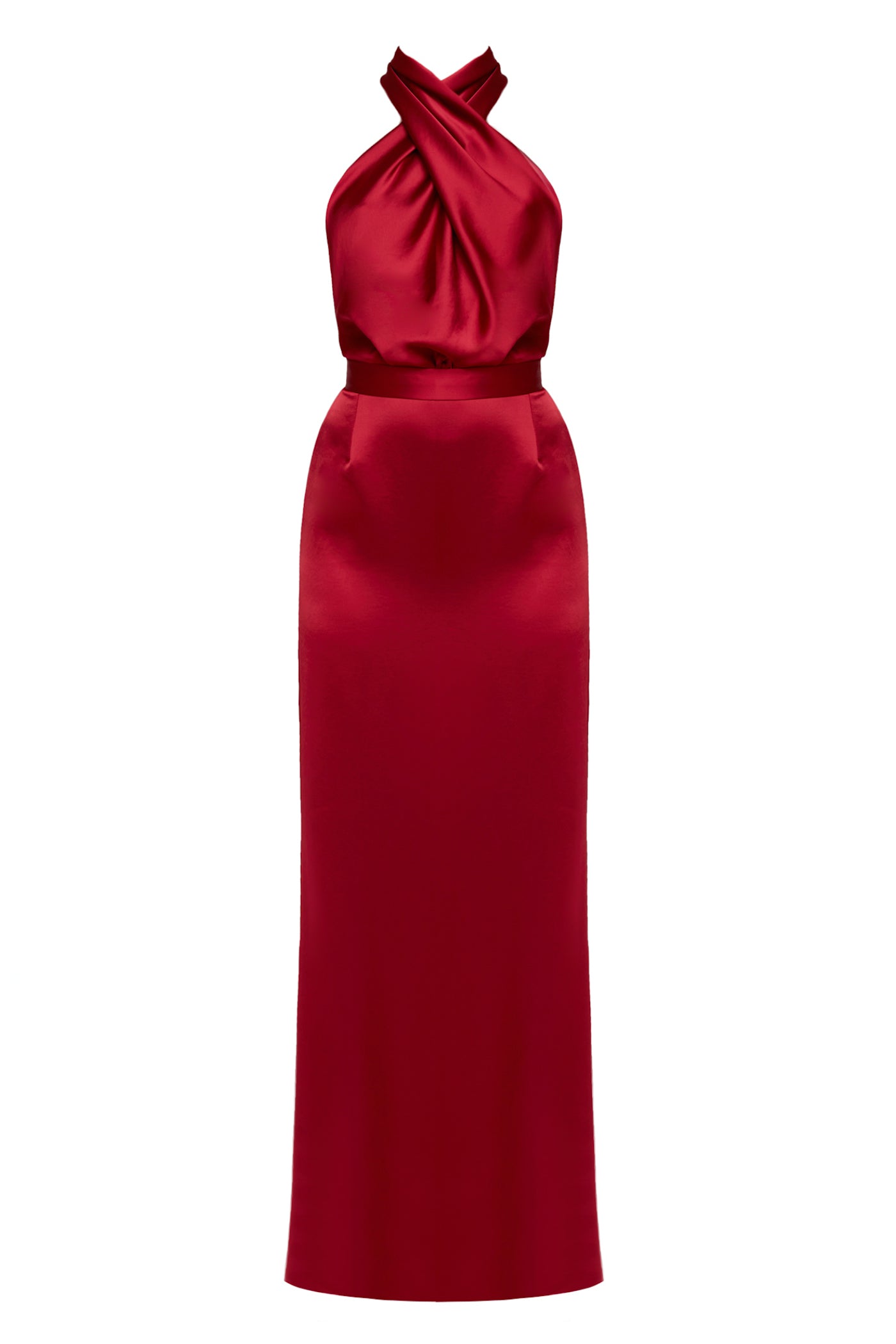 Women's Red Evening Gown