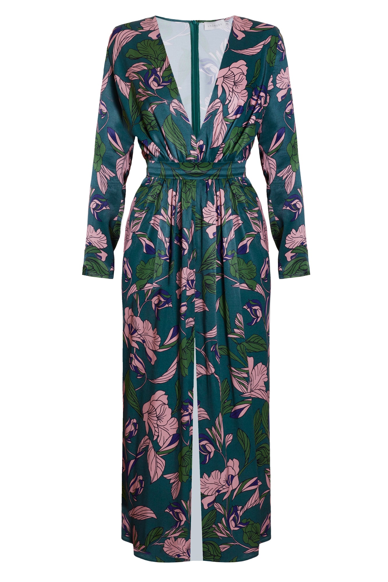 ENORA Floral Print Midi Dress