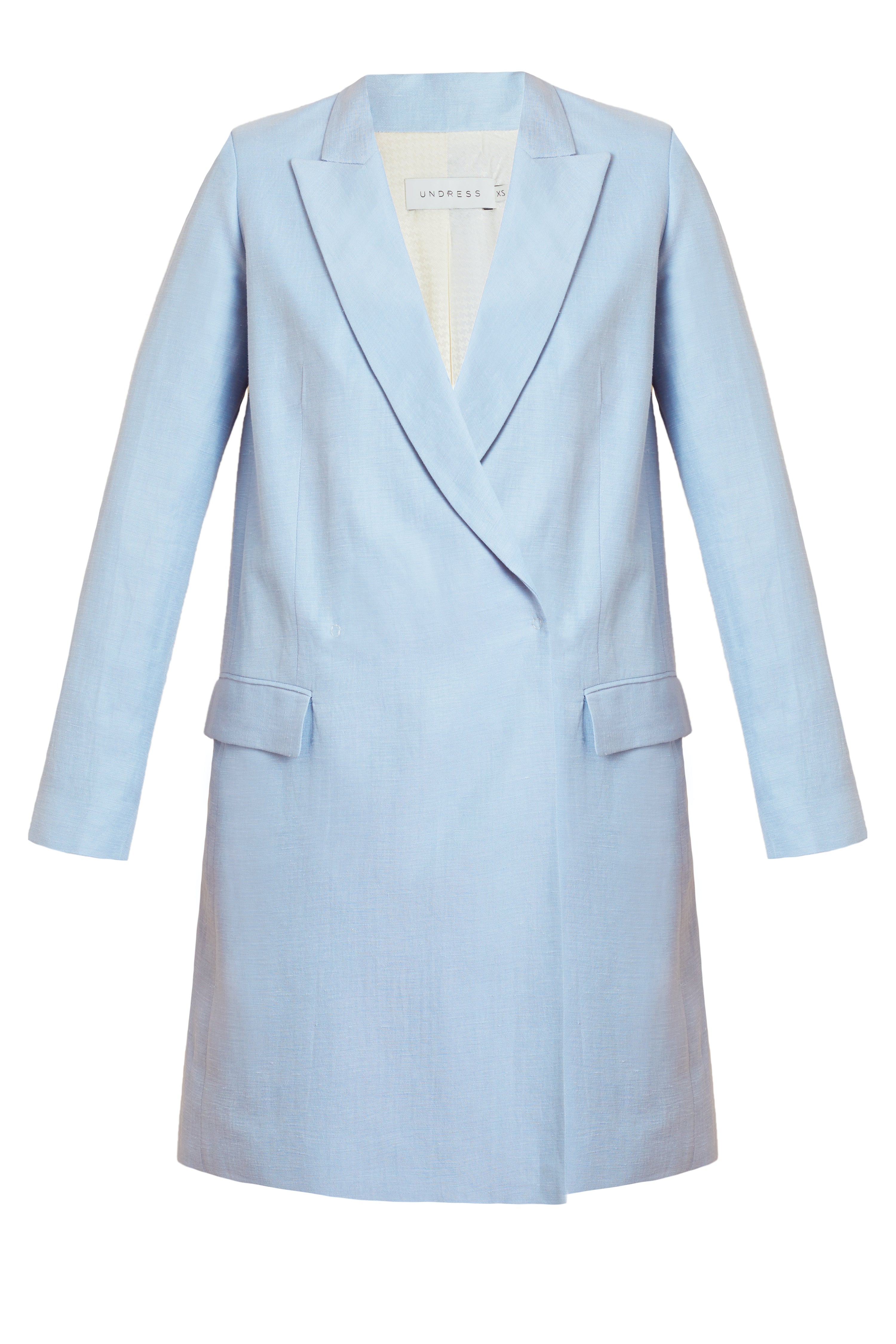 NAMYA light blue mini blazer dress