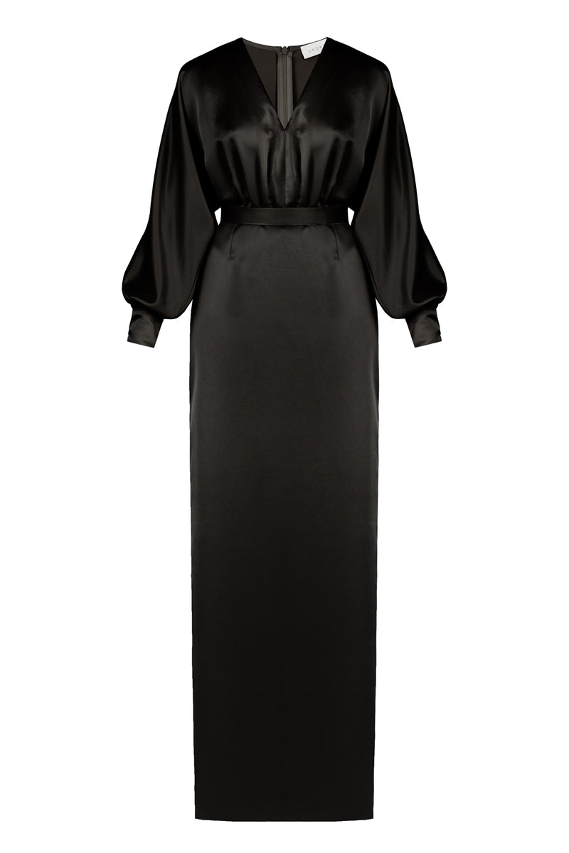 luxury black dress