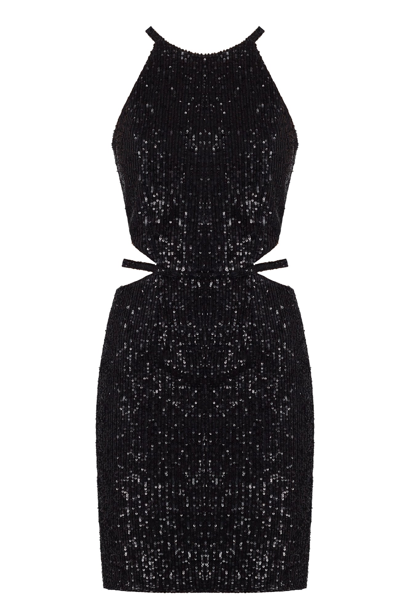 little black sequin dress